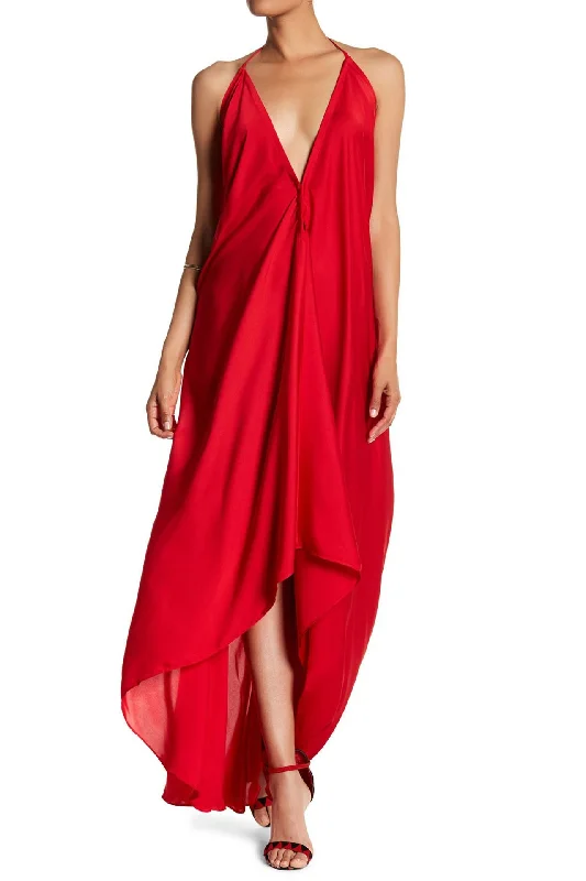 Convertible Dress in Poinsettia