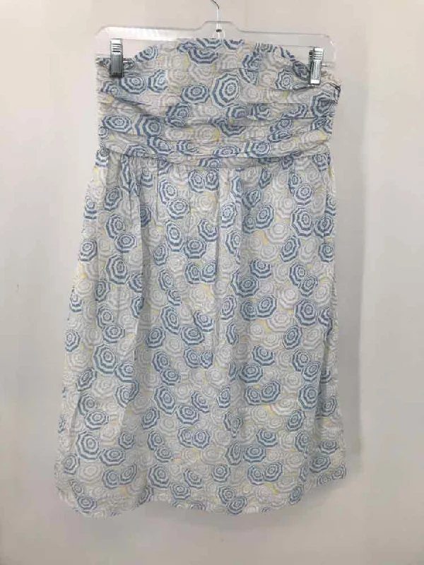 Pre-Owned Vineyard Vines White Size 4 Short Strapless Dress
