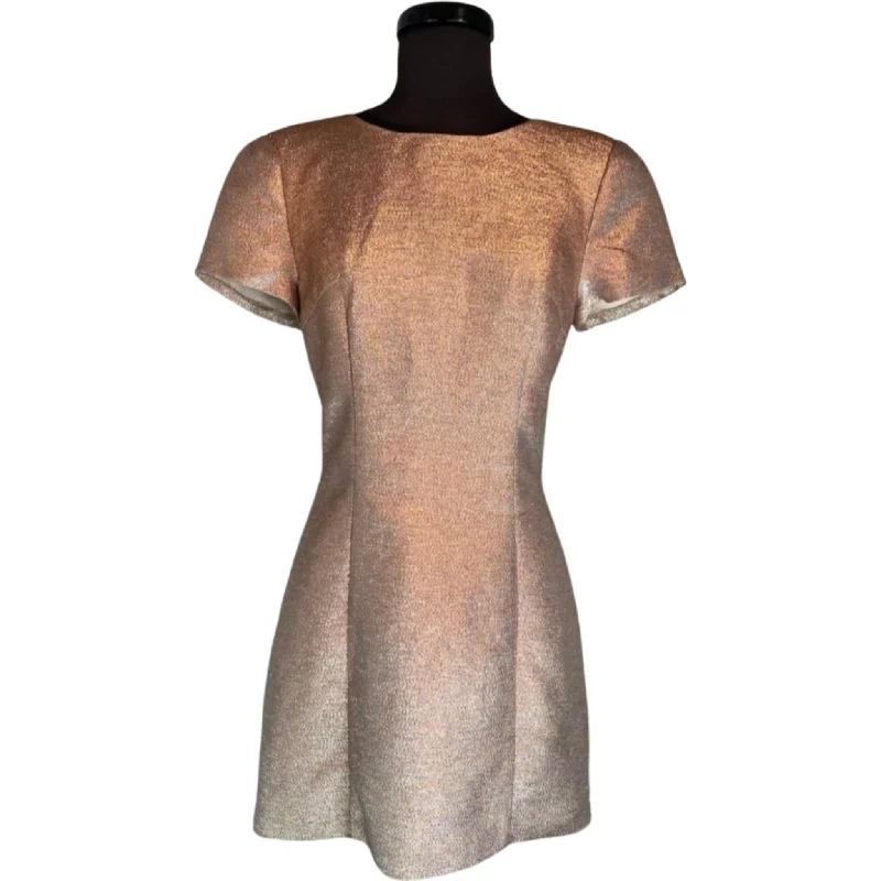 EXPRESS Short Cocktail Dress Rose Gold Size 8
