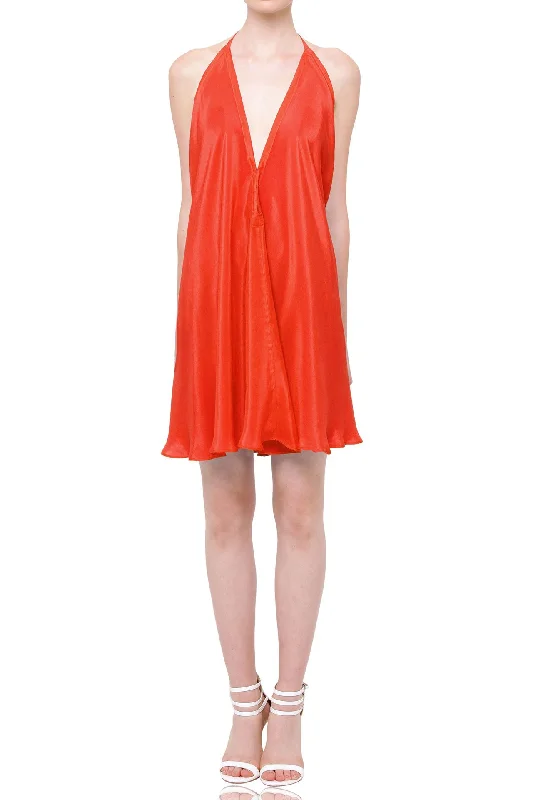 Mini Red Cocktail Dress