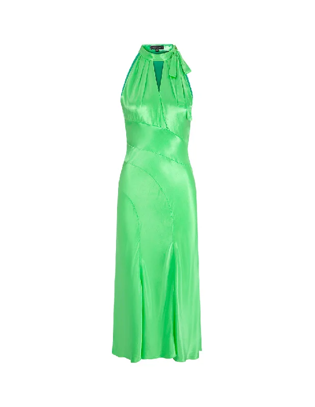 MARYLING Sleeveless Strappy Fishtail Dress