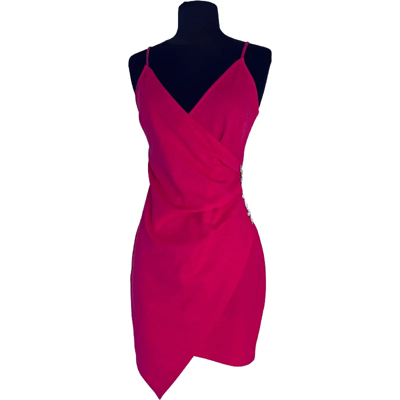 BOUTIQUE Short Cocktail Dress Hot Pink Size Medium