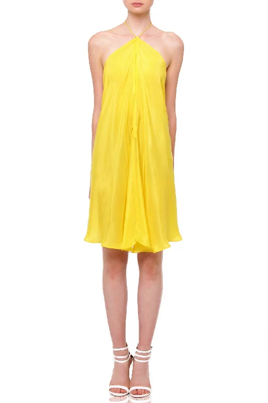 Multiway Mini Yellow Dresses For Women