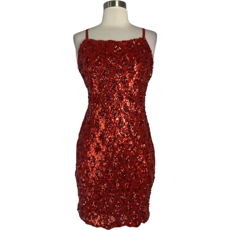 BOUTIQUE Short Cocktail Dress Red Size XL NWT