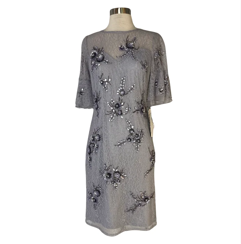 AIDEN MATTOX Cocktail Dress Ice Violet Size 8 NWT