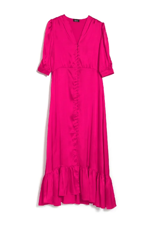 Short Sleeve Long Dress for Women