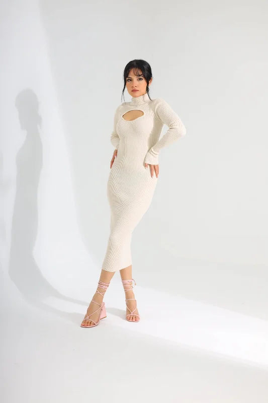 Cut out fitted dress 101