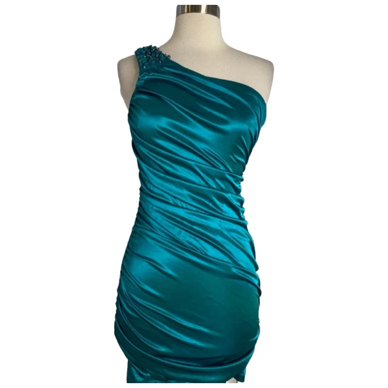 BOUTIQUE Short Cocktail Dress Teal Size XS