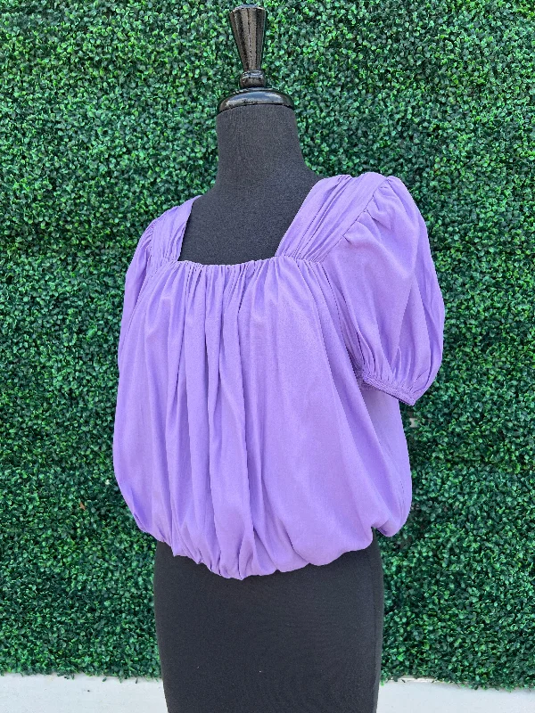 Bubble Blouse Sleeveless Chiffon Blouse