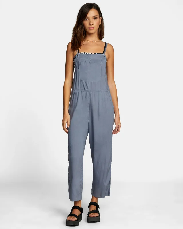 Zula Jumper Cover-Up - Blue Slate Transparent Opaque Sheer