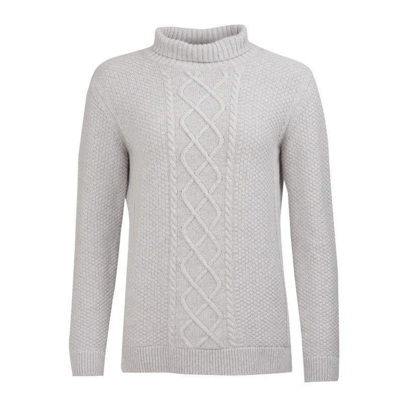 Barbour Ladies Leith Roll Collar Merino Cashmere Mix Jumper - Light Grey Marl Sequined Glittery Shiny Barbour Ladies Leith Roll Collar Merino Cashmere Mix Jumper - Light Grey Marl Sequined Glittery Shiny