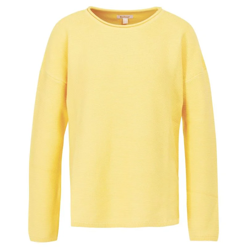 Barbour Mariner Ladies Knit Jumper - Sunrise Lightweight Heavyweight Midweight
