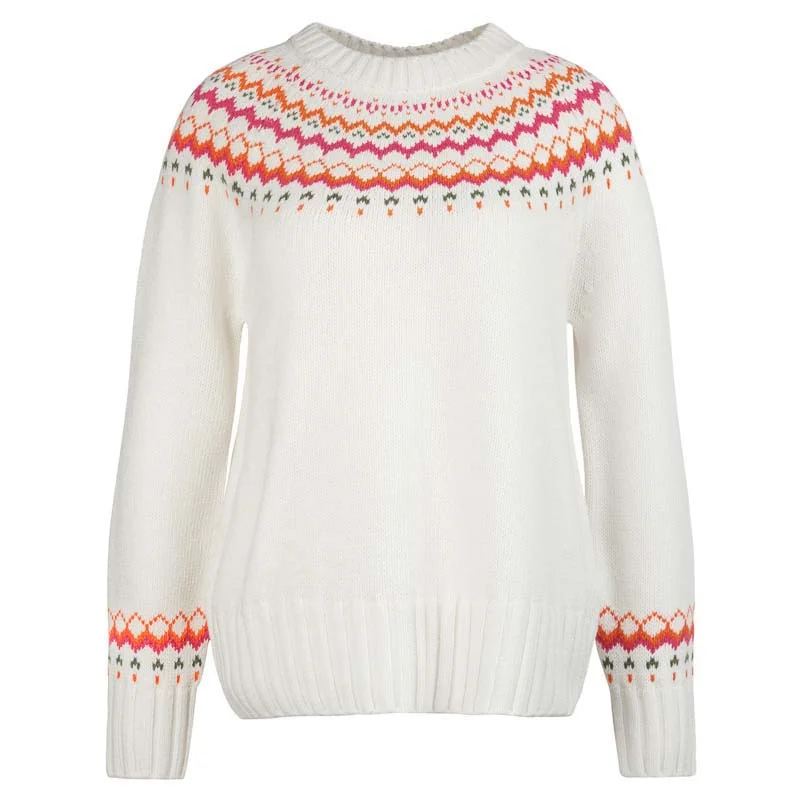 Barbour Tidal Ladies Jumper - Aran Jersey Fabric Tulle Fabric Batik Fabric