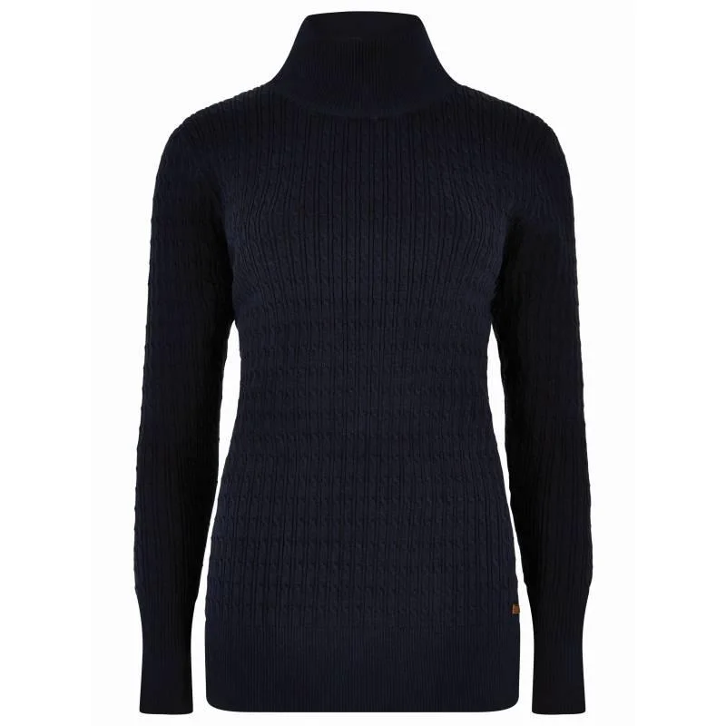 Dubarry Hacketstown Ladies Roll Neck Jumper - Navy Wool Sweater Cotton Sweater Cashmere Sweater Dubarry Hacketstown Ladies Roll Neck Jumper - Navy Wool Sweater Cotton Sweater Cashmere Sweater