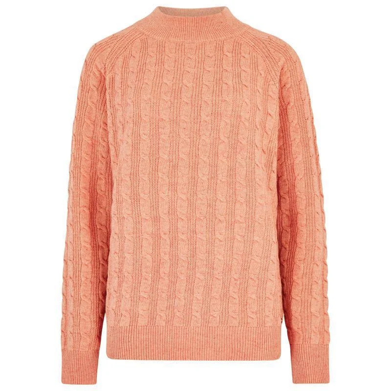 Dubarry Tallanstown Ladies Funnel Neck Jumper - Apricot Rayon Fabric Velvet Fabric Corduroy Fabric Dubarry Tallanstown Ladies Funnel Neck Jumper - Apricot Rayon Fabric Velvet Fabric Corduroy Fabric