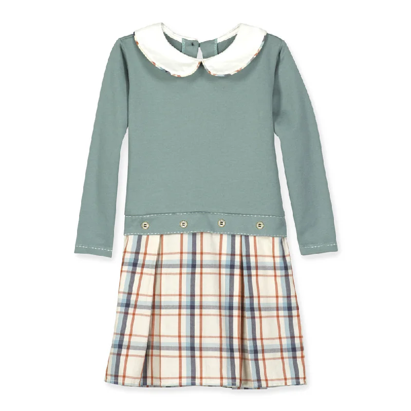 Evelyn Jumper -- Bostonia w/ Baker Plaid Modern Contemporary Chic