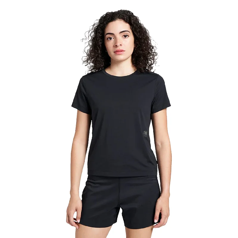 Womens Ciele Athletics DLYTShirt Stylish Pleated Short Sleeve