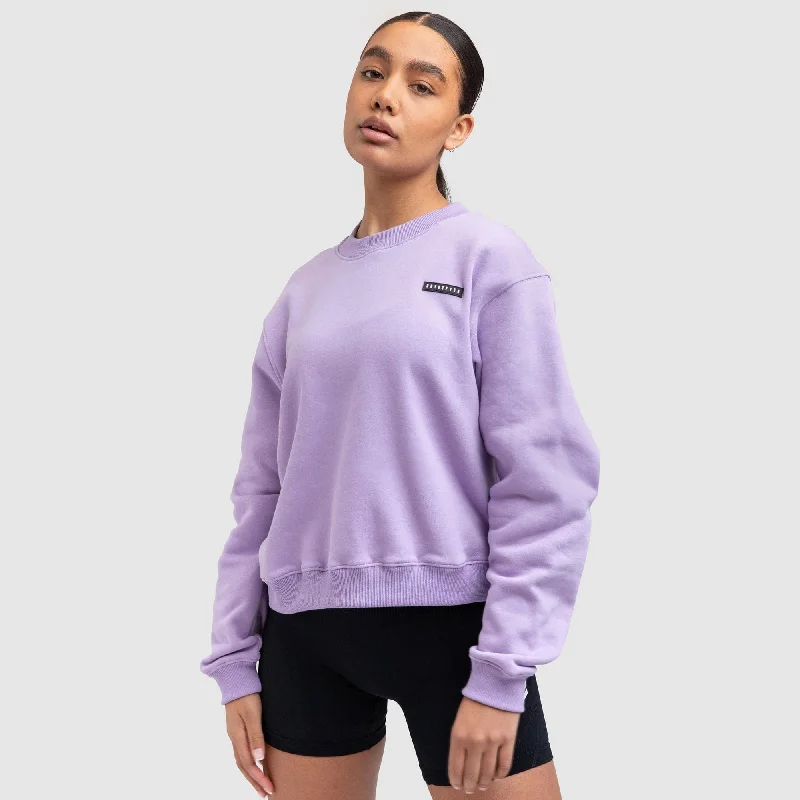 Women's Everyday Jumper - Purple Spandex Blend Rayon Blend Denim Blend