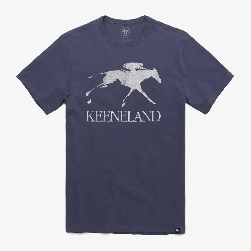 '47 Brand Keeneland Grit Scrum Tee Silk Blend Satin Velvet