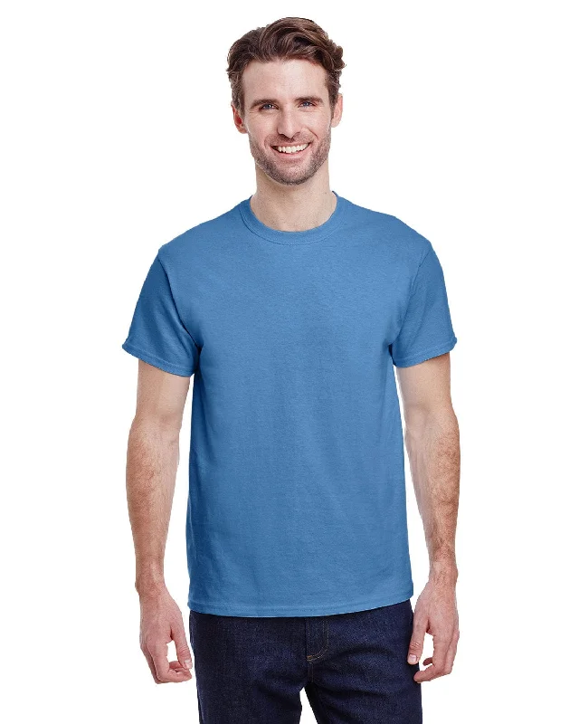 Gildan Heavy Cotton T-Shirt | Carolina Blue Mesh Fabric Canvas Fabric Denim Fabric