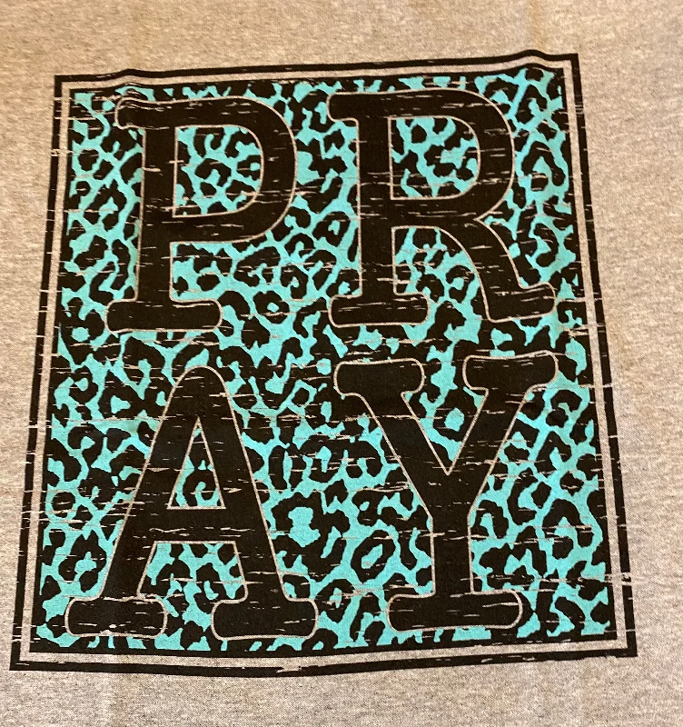 PRAY Animal Print T-shirt Polka Dot Checkered Tartan