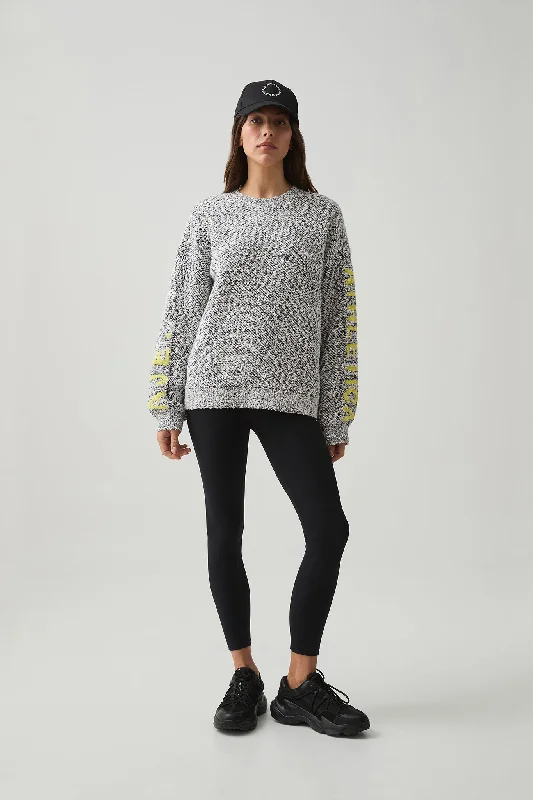 Textured Knit Crew Jumper 417 Handmade Hand-knitted Hand-woven