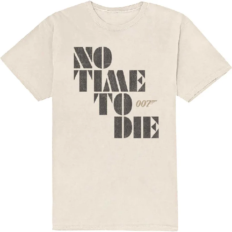 James Bond 007 | Official Band T-Shirt | No Time to Die Polka Dot Checkered Tartan