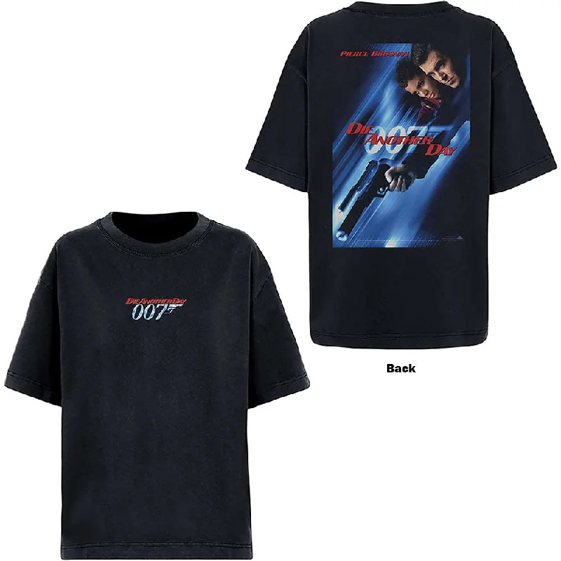 James Bond 007 | Official Band T-Shirt | Die Another Day (Back Print) Jersey Fabric Tulle Fabric Batik Fabric