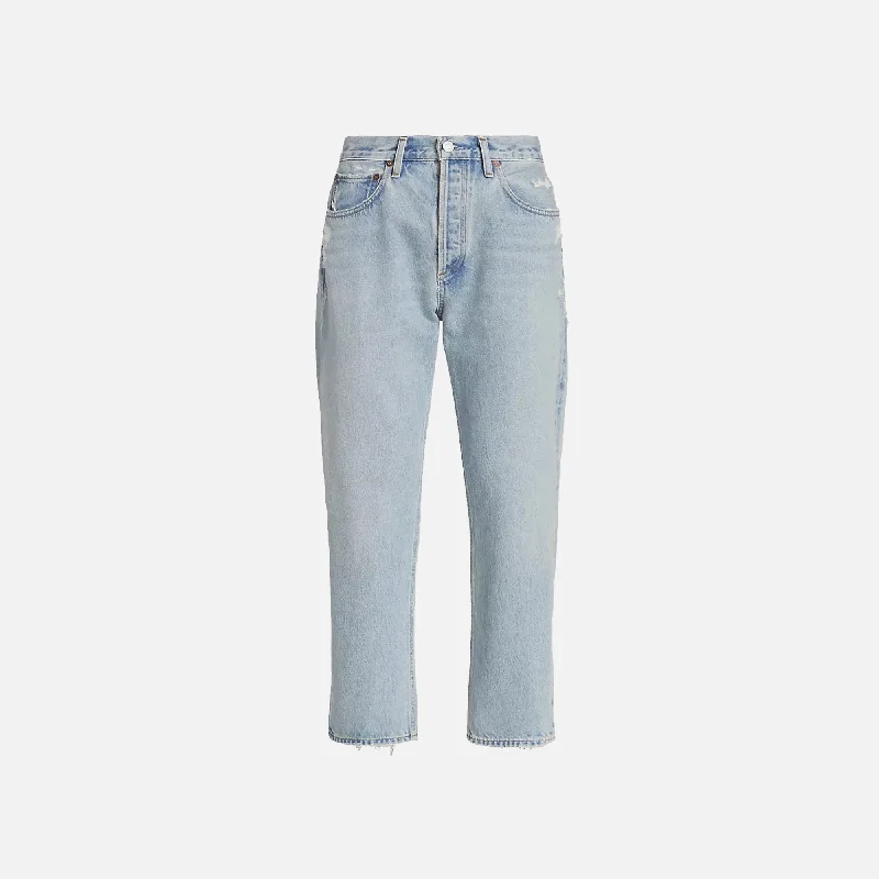 Agolde Parker Jean - Swapmeet Comfortable Folded Hem Jeans