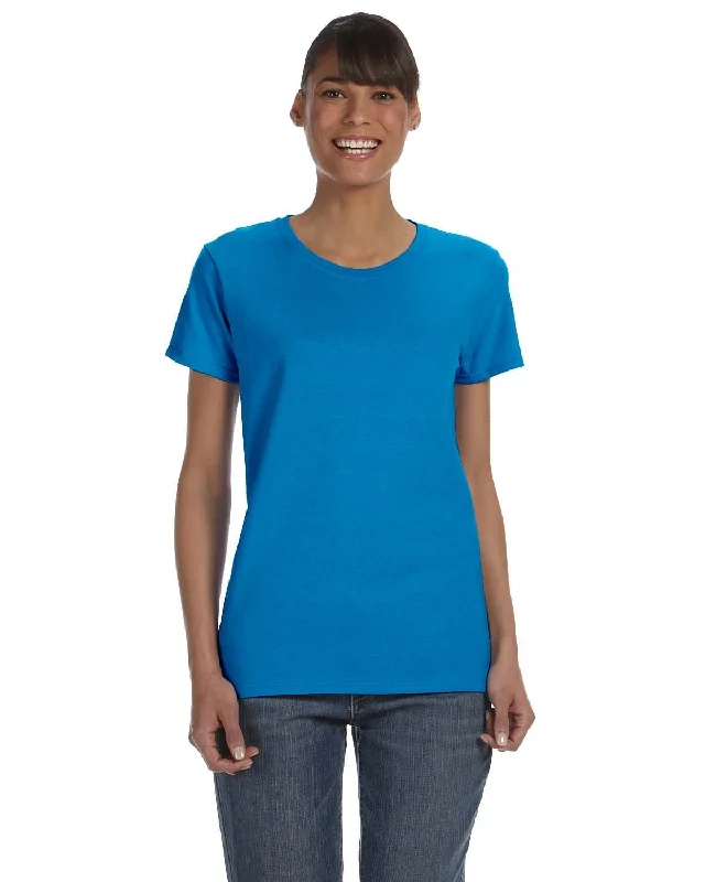 Gildan Ladies Lightweight 100% Cotton T-Shirt | Sapphire Spandex Blend Rayon Blend Denim Blend Gildan Ladies Lightweight 100% Cotton T-Shirt | Sapphire Spandex Blend Rayon Blend Denim Blend