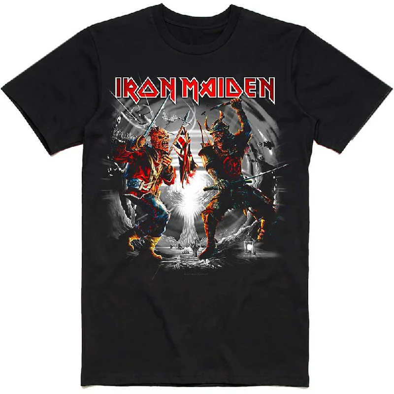Iron Maiden | Official Band T-Shirt | Trooper 2022 Zippered Front Buttoned Front Snap Front Iron Maiden | Official Band T-Shirt | Trooper 2022 Zippered Front Buttoned Front Snap Front