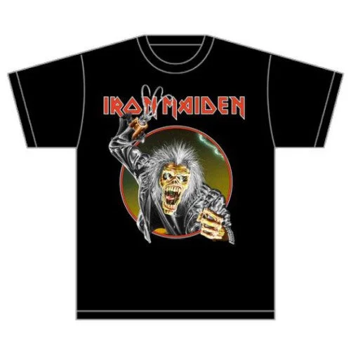 Iron Maiden | Official Band T-Shirt | Eddie Hook Terry Blend Velvet Blend Canvas Blend Iron Maiden | Official Band T-Shirt | Eddie Hook Terry Blend Velvet Blend Canvas Blend