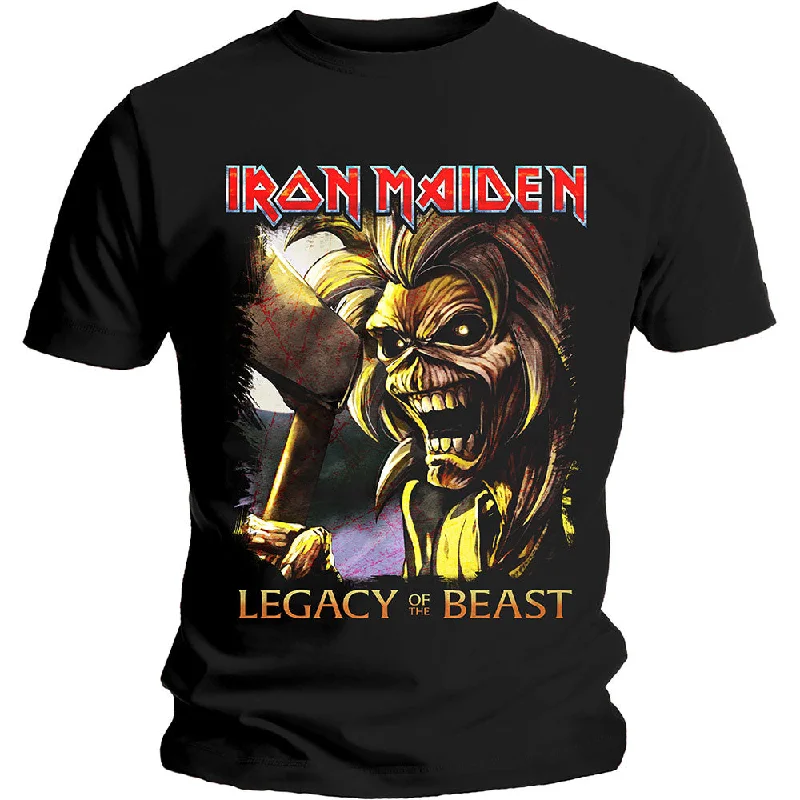 Iron Maiden | Official Band T-Shirt | Legacy Killers Seamless Knitted Crochet