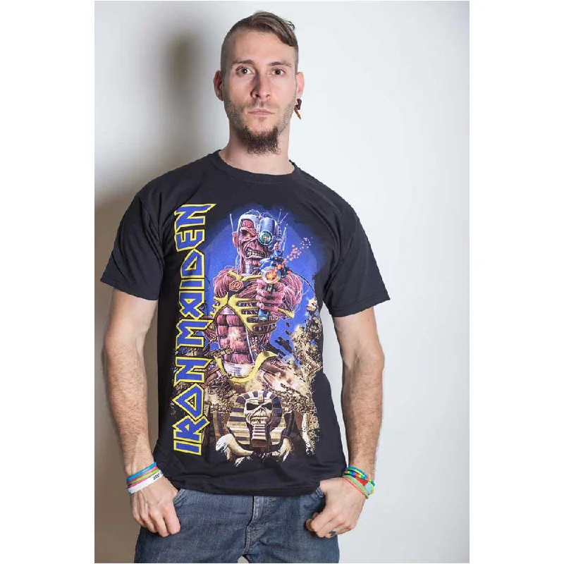 Iron Maiden | Official Band T-Shirt | Somewhere Back in Time Cashmere Blend Cotton Blend Poly Blend Iron Maiden | Official Band T-Shirt | Somewhere Back in Time Cashmere Blend Cotton Blend Poly Blend