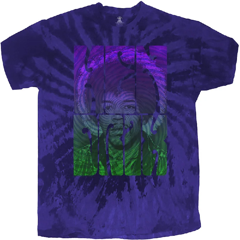 Jimi Hendrix | Official Band T-Shirt | Swirly Text (Dip-Dye) Modern Contemporary Chic Jimi Hendrix | Official Band T-Shirt | Swirly Text (Dip-Dye) Modern Contemporary Chic