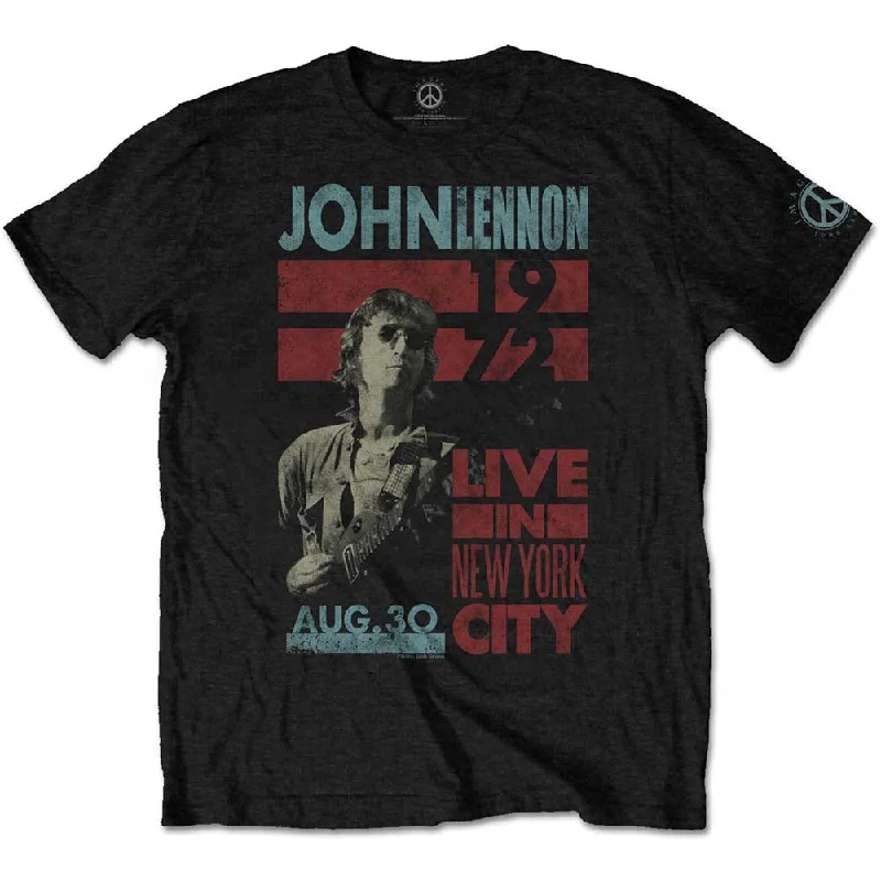 John Lennon | Official Band T-Shirt | Live in NYC Terry Blend Velvet Blend Canvas Blend John Lennon | Official Band T-Shirt | Live in NYC Terry Blend Velvet Blend Canvas Blend