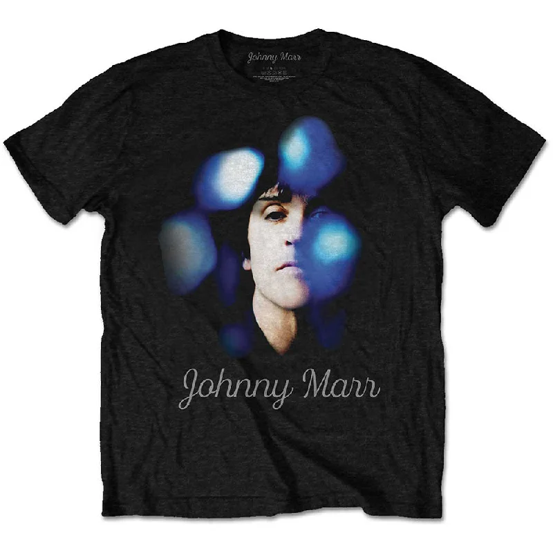 Johnny Marr | Official Band T-Shirt | Album Photo Zippered Front Buttoned Front Snap Front