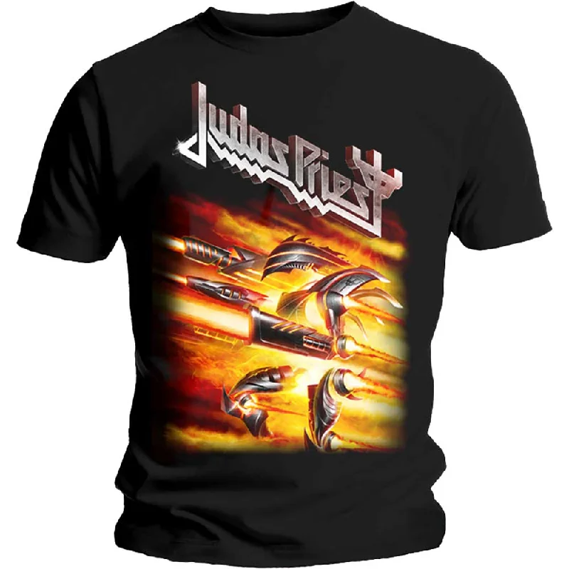 Judas Priest | Official Band T-Shirt | Firepower Elegant Classic Vintage