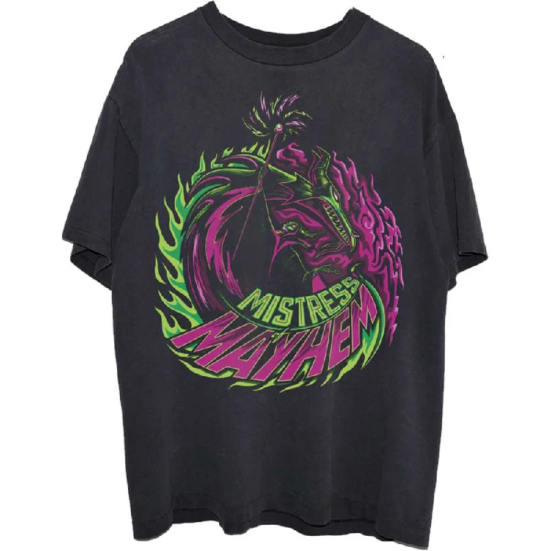 Disney | Official Band T-Shirt | Sleeping Beauty Maleficent Mistress of Mayhem Cashmere Blend Cotton Blend Poly Blend Disney | Official Band T-Shirt | Sleeping Beauty Maleficent Mistress of Mayhem Cashmere Blend Cotton Blend Poly Blend