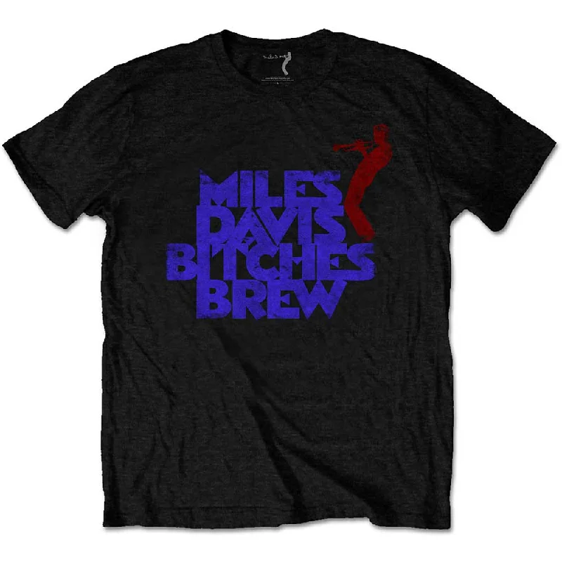 Miles Davis | Official Band T-Shirt | Bitches Brew Vintage Rayon Velvet Corduroy
