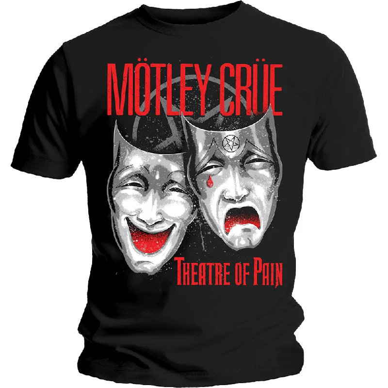 Motley Crue | Official Band T-Shirt | Theatre of Pain Cry Spandex Blend Rayon Blend Denim Blend