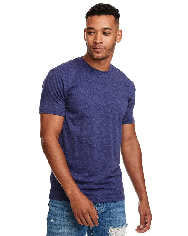 Next Level Mens CVC Crewneck Tee | Storm Zippered Buttoned Snapped