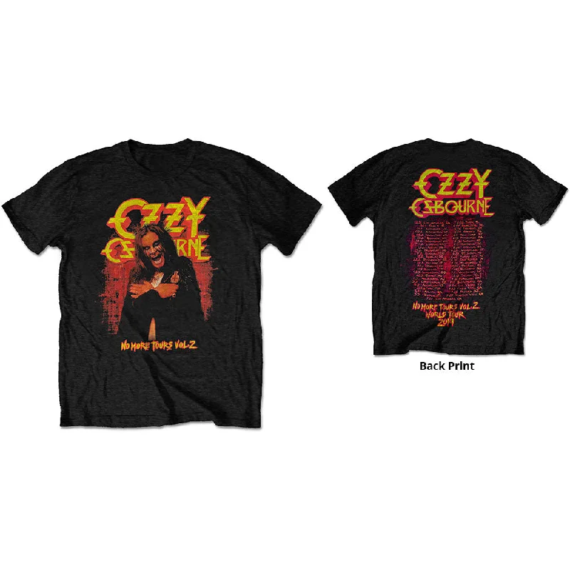 Ozzy Osbourne | Official Band T-Shirt | No More Tears Vol. 2. (LIMITED EDITION - COLLECTORS ITEM) Welt Pockets Slit Pockets