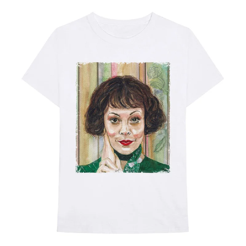 Peaky Blinders | Official Band T-Shirt | Polly Painting Striped Floral Plaid