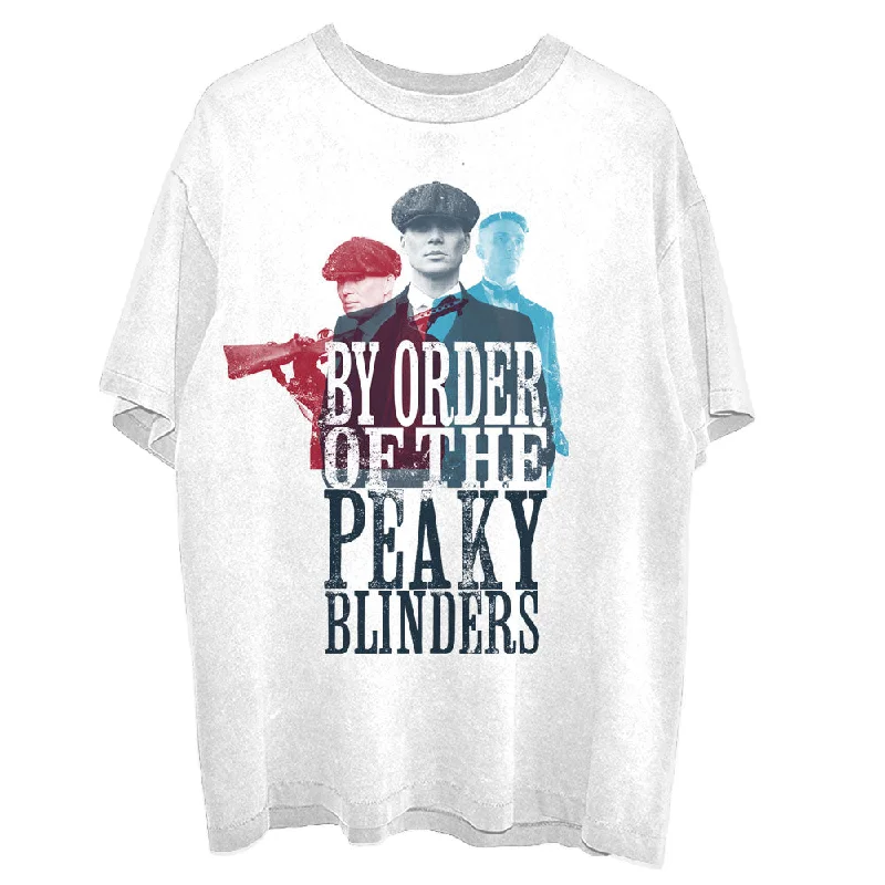 Peaky Blinders | Official Band T-Shirt | 3 Tommys Satin Fabric Silk Fabric Chiffon Fabric