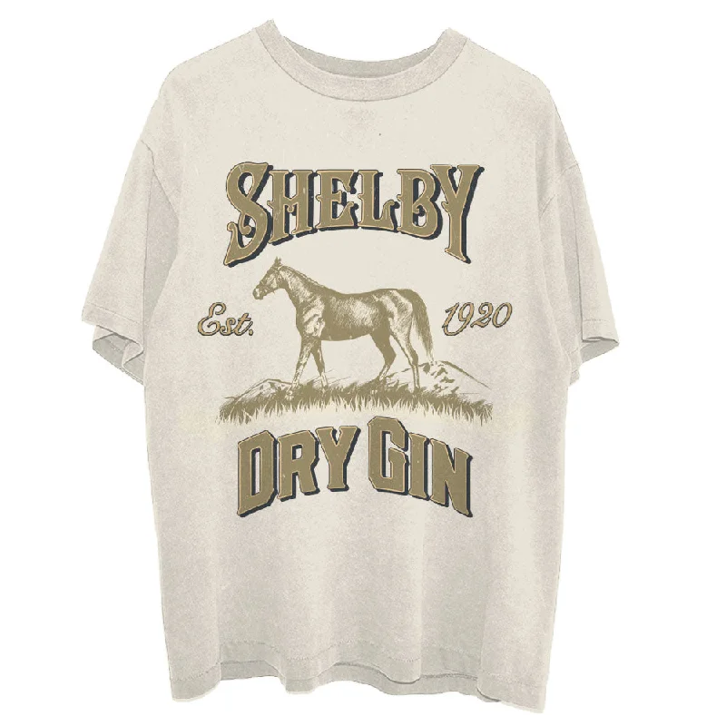Peaky Blinders | Official Band T-Shirt | Shelby Dry Gin Welt Pockets Slit Pockets Flap Pockets