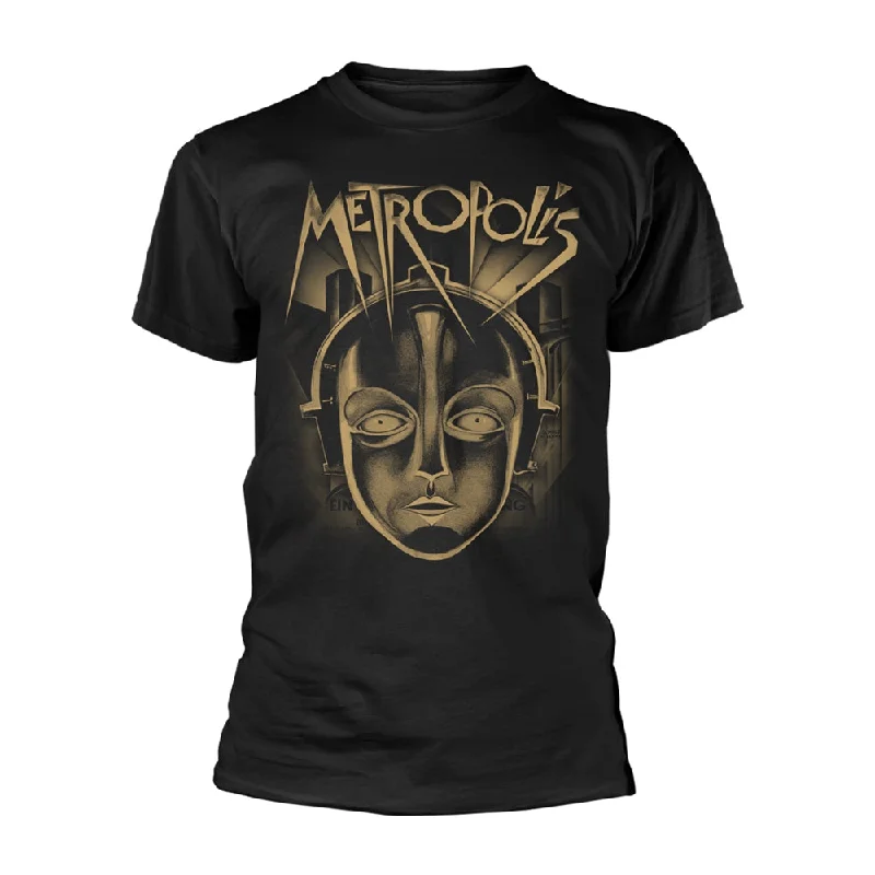 Metropolis Unisex T-shirt: Metropolis - Face Rayon Fabric Velvet Fabric Corduroy Fabric
