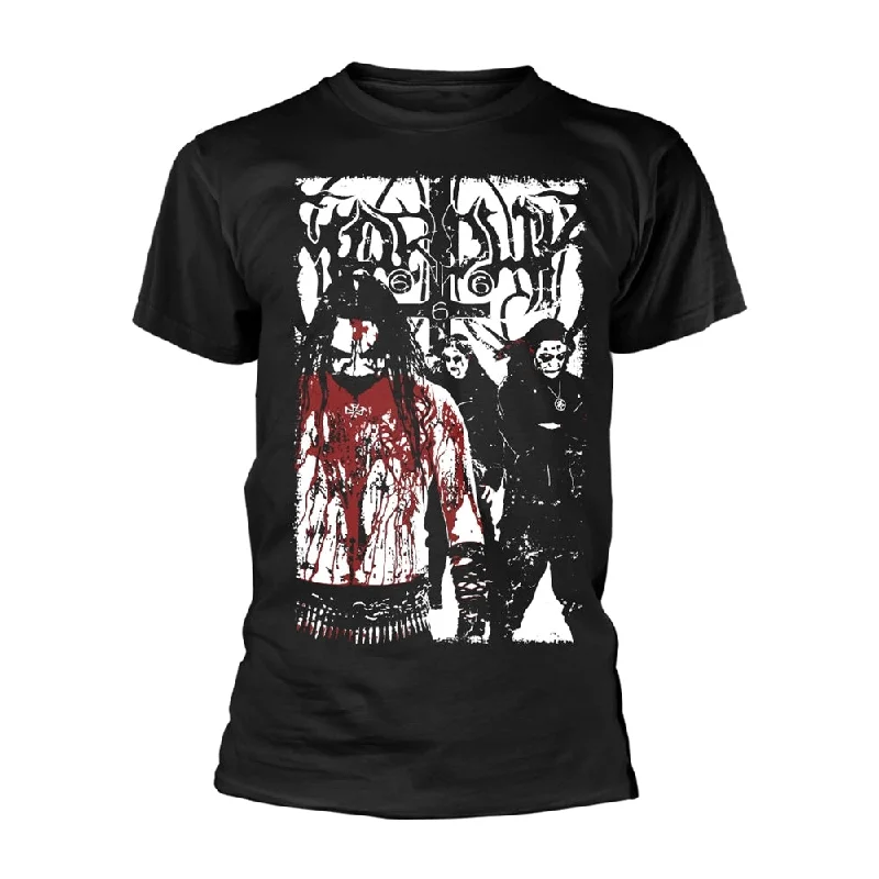 Marduk Unisex T-shirt: Rom 5:12 (back print) Elasticated Padded Insulated