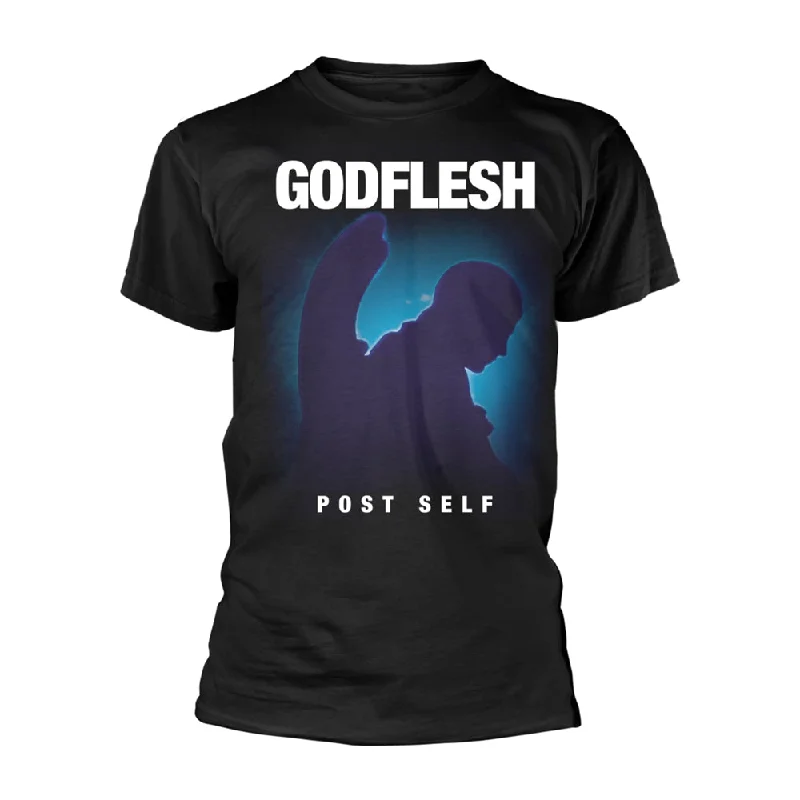 Godflesh Unisex T-shirt: Post Self Mesh Fabric Canvas Fabric Denim Fabric