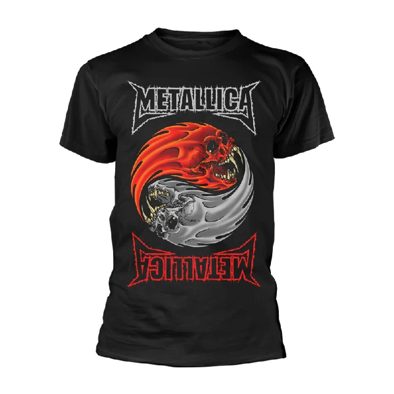 Metallica Unisex T-shirt: Yin Yang Real Fur Shearling Chenille